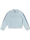 Heron Preston Washed Inside-out Regular Jacket In Purple
