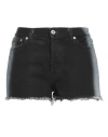 Heron Preston Woman Denim Shorts Blue Size 25 Cotton, Polyester In Blue