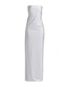 Heron Preston Woman Maxi Dress Grey Size M Polyamide, Elastane