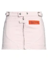 Heron Preston Woman Midi Skirt Pink Size S Cotton In Pink