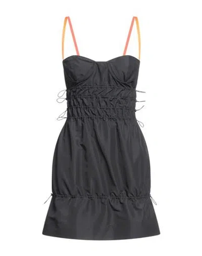Heron Preston Woman Short Dress Black Size 0 Polyester