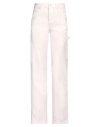 Heron Preston Woman Pants Light Pink Size L Cotton In Pink