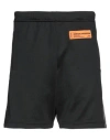 Heron Preston Woman Shorts & Bermuda Shorts Black Size M Polyester, Cotton, Polyamide In Black