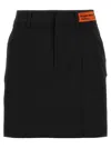 Heron Preston Black Cut Out Skirt