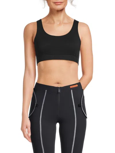 Heron Preston Women's Scoopneck Sports Bra In Black