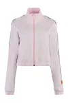 Heron Preston Two-tone Zipped Sweatshirt In Pink