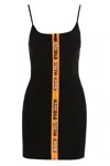 Heron Preston Zip-front Sleeveless Mini Dress