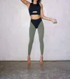 Héros 80's Leggings In Army/black