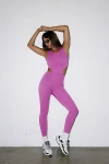 Héros H Unitard In Orchid, Women's At Urban Outfitters In Purple