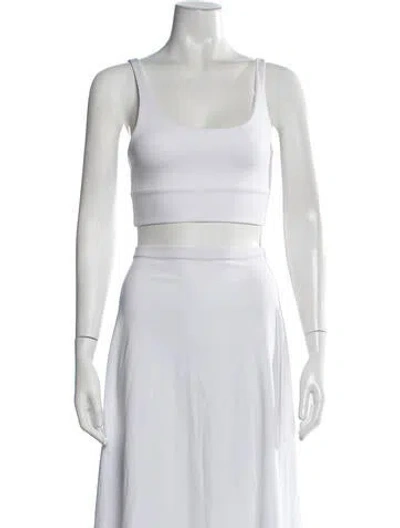 Pre-owned Héros Scoop Neck Sleeveless Sports Bra In Purple