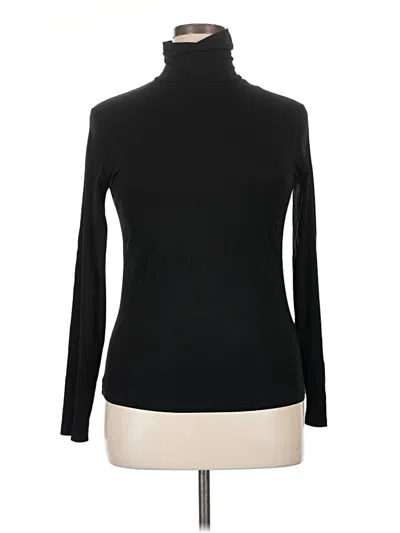 Pre-owned Herou Long Sleeve Top Black Turtleneck Tops
