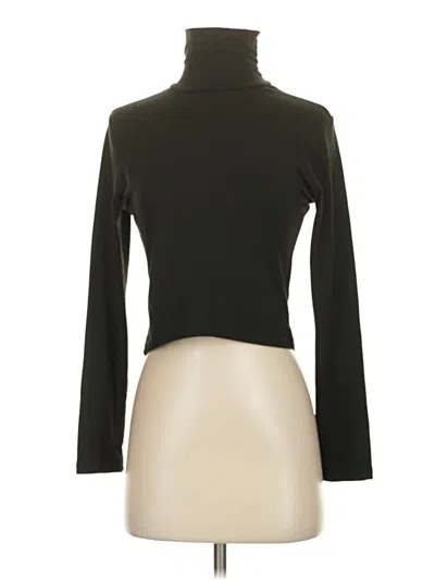 Pre-owned Herou Long Sleeve Turtleneck In Black