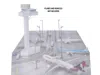 Herpa Airport Tower Cardboard Foldable Diorama For 1/200 Scale Models By