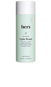 Hers Triple Threat Shampoo. In N,a