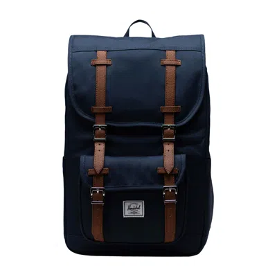 Pre-owned Herschel 21l Little America Backpack 'navy' | Blue | Men's Size Onesize