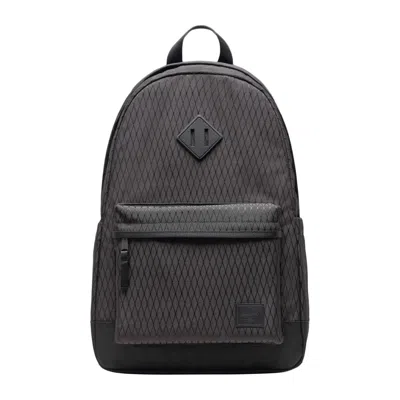 Pre-owned Herschel 24l Heritage Backpack 'black Diamond/black' | Men's Size Onesize