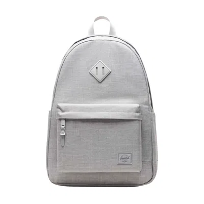 Pre-owned Herschel 24l Heritage Backpack 'grey Crosshatch' | Men's Size Onesize