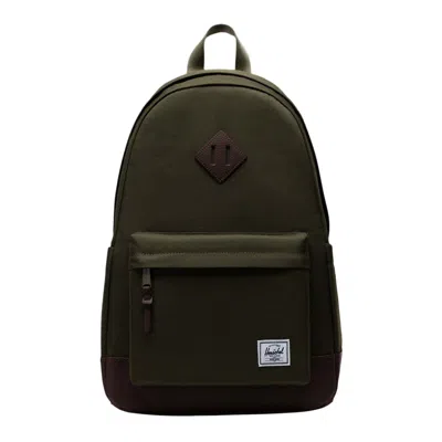 Pre-owned Herschel 24l Heritage Backpack 'ivy Green/chicory Coffee' | Men's Size Onesize