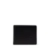 Herschel Hank Leather Wallet In Black