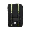 Herschel Little America Men's Backpack In Black Enzyme Ripstop/black