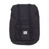 Herschel Little America Mid Volume Men's Backpack In Black Crosshatch