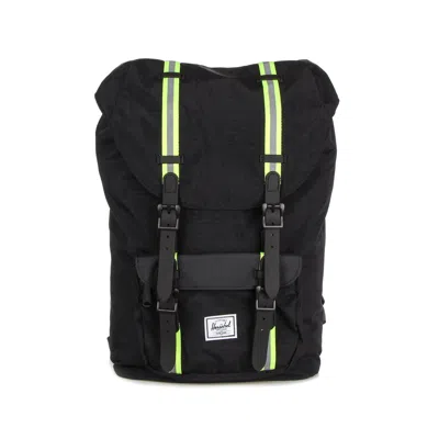Herschel Little America Mid Volume Men's Backpack Black Enzyme Ripstop/black