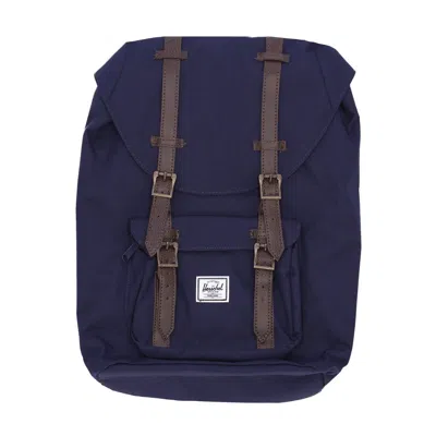 Herschel Little America Mid Volume Men's Backpack Peacoat/chicory Coffee