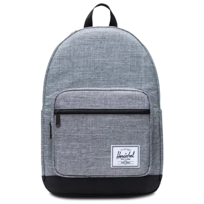 Herschel Pop Quiz Backpack In Raven Crosshatch