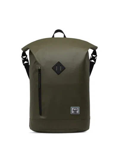 Herschel Roll Top Backpack In Ivy Green