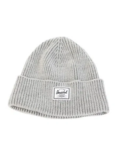 Pre-owned Herschel Supply Co Acrylic Beanie In Grey