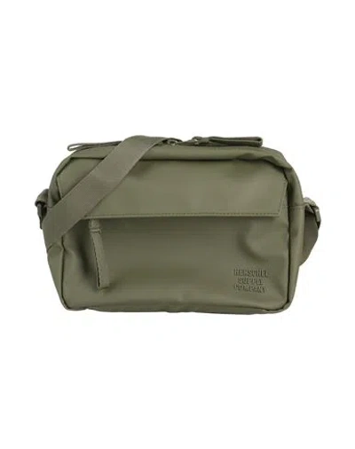 Herschel Supply Co . Alberni Man Cross-body Bag Military Green Size - Recycled Polyester
