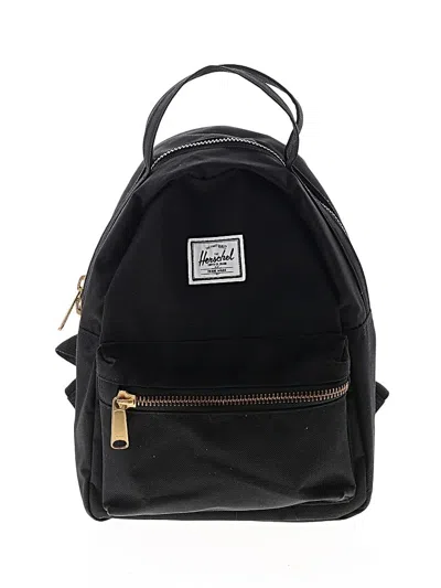 Pre-owned Herschel Supply Co Backpack In Black