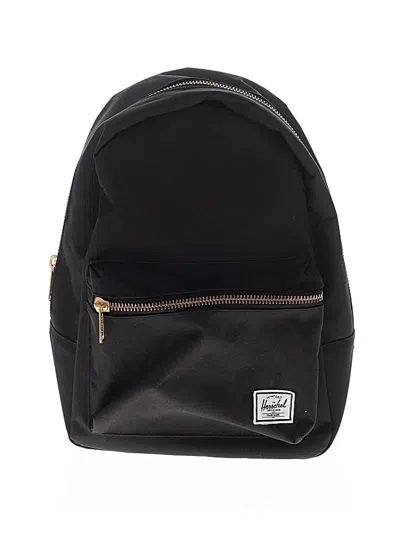 Pre-owned Herschel Supply Co Backpack In Black