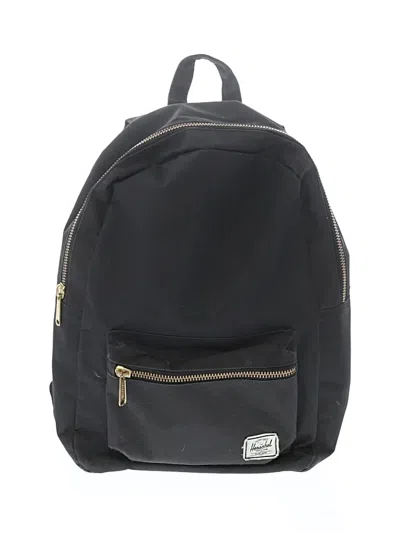 Pre-owned Herschel Supply Co Backpack In Black