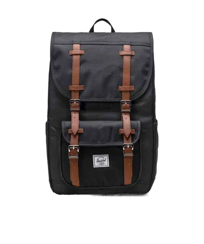 Herschel Supply Co Womens Black America Recycled-polyester Backpack
