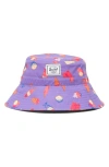 Herschel Supply Co Kids' . Beach Bucket Hat In Purple