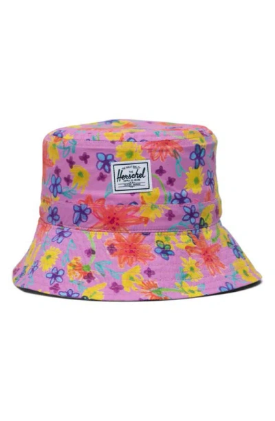 Herschel Supply Co Babies' Beach Bucket Hat In Scribble Floral
