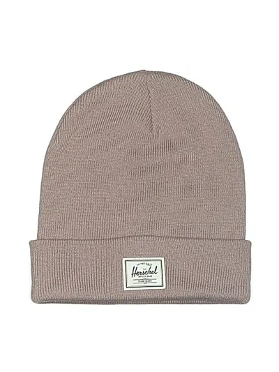 Pre-owned Herschel Supply Co Beanie Hat In Pink