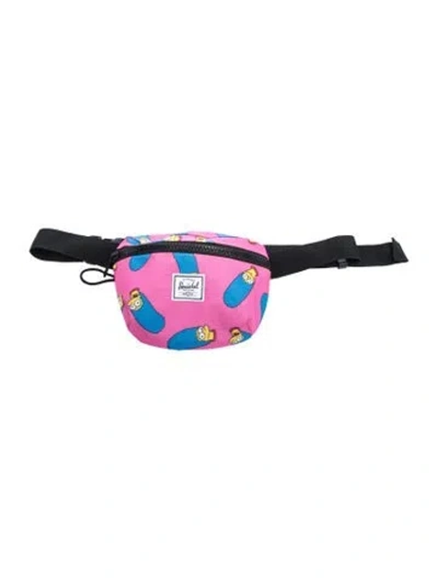 Pre-owned Herschel Supply Co Belt Bag In Pink