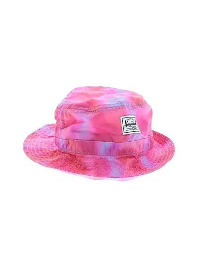 Pre-owned Herschel Supply Co Kids' Bucket Hat In Pink