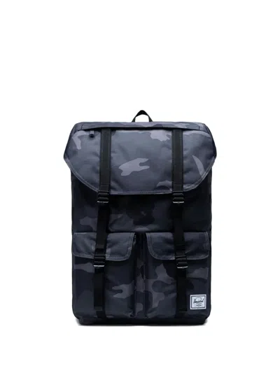 Herschel Supply Co Buckingham Camouflage-print Backpack In Blue