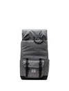 Herschel Supply Co Buckle-fastening Flap Backpack In Gray