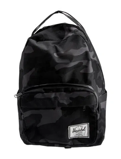 Pre-owned Herschel Supply Co Canvas Backpack In Black