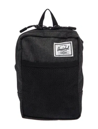 Pre-owned Herschel Supply Co Canvas Backpack In Black