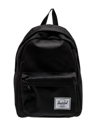 Pre-owned Herschel Supply Co Canvas Backpack In Black