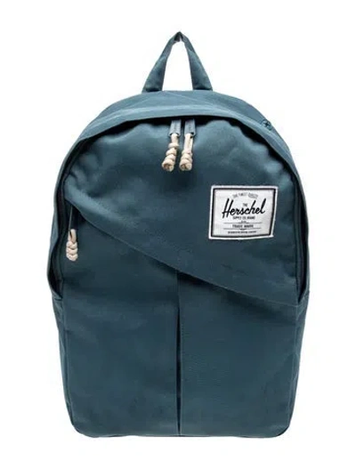 Pre-owned Herschel Supply Co Canvas Backpack In Blue