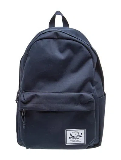 Pre-owned Herschel Supply Co Canvas Backpack In Blue
