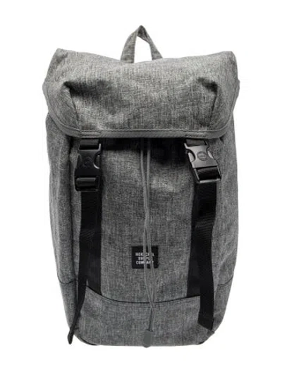 Pre-owned Herschel Supply Co Canvas Backpack In Gray