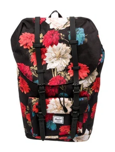 Pre-owned Herschel Supply Co Canvas Backpack In Multi