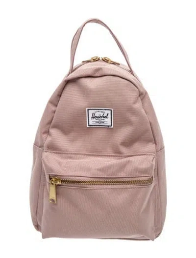 Pre-owned Herschel Supply Co Canvas Backpack In Neutrals